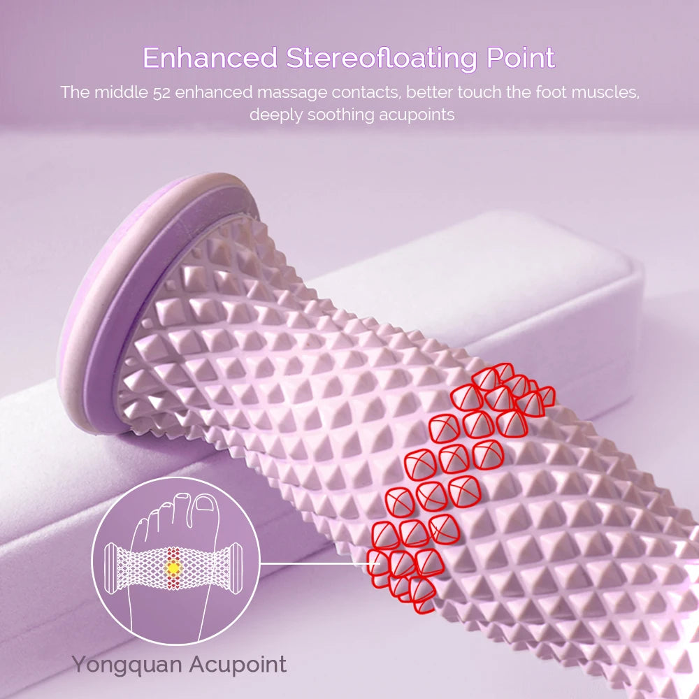 Foot Massage Roller — Plantar Fasciitis Acupressure Relief Tool