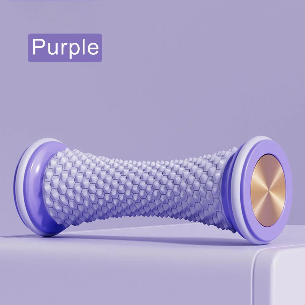 Foot Massage Roller — Plantar Fasciitis Acupressure Relief Tool