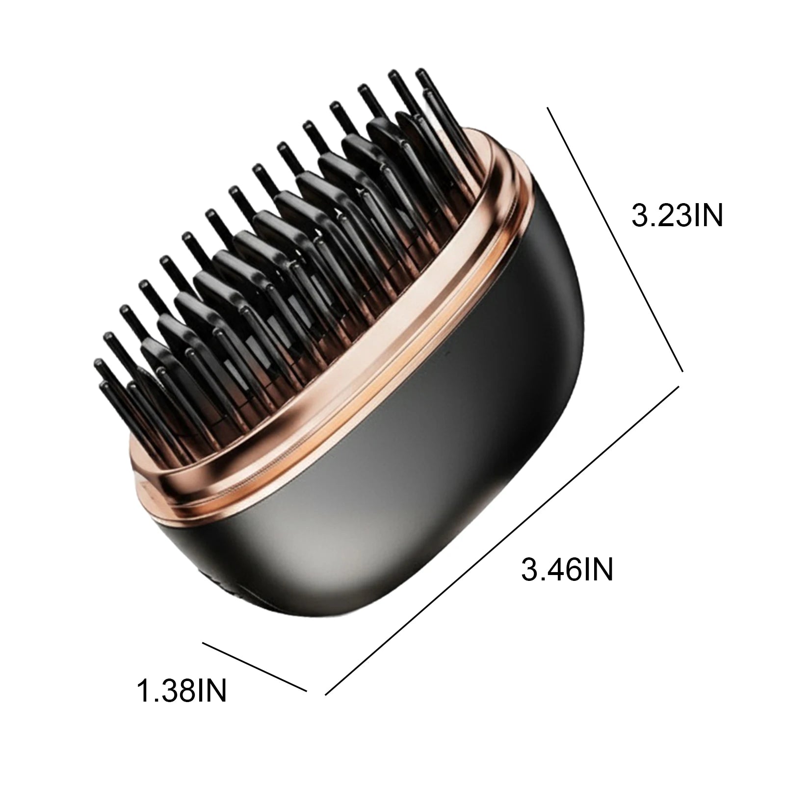Mini Rechargeable Hot Comb — Fast-Heating Cordless Hair Straightening Comb