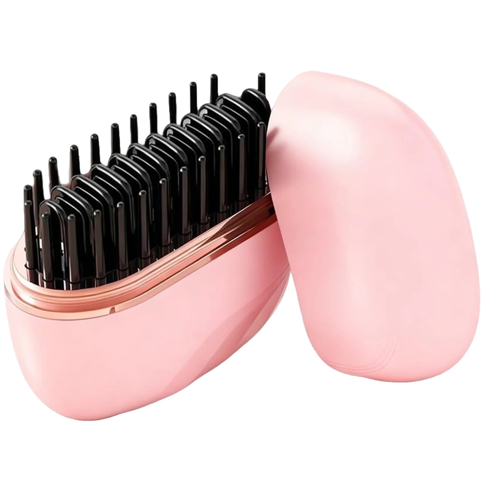 Mini Rechargeable Hot Comb — Fast-Heating Cordless Hair Straightening Comb